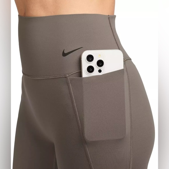 Nike Women's Universa Medium-Support High-Waisted 7/8 Leggings DQ5996-254 - Picture 3 of 4
